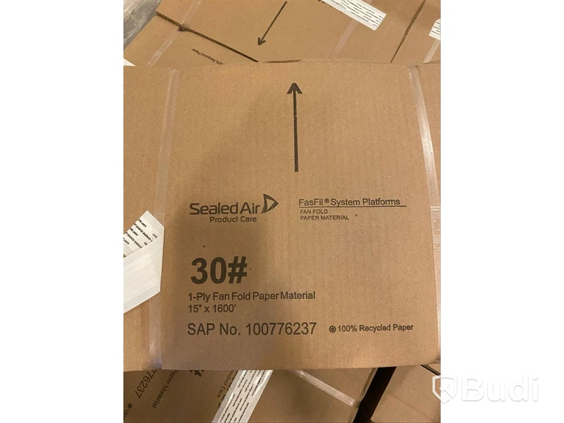 Fasfil System Platforms, 1-Ply Fan Fold Paper Material från Sealed Air